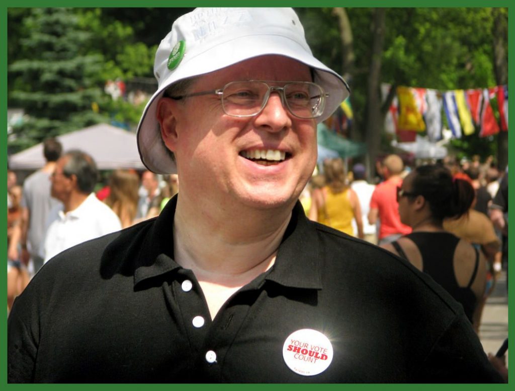 Bob Jonkman advocates for Proportional Representation at the KW Multicultural Festival (2015)