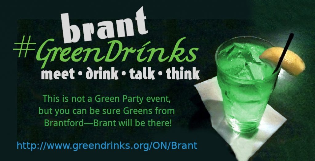 Green Drinks mini poster